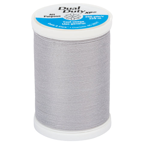 Dark silver thread