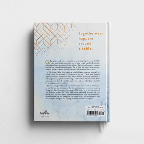Back of hardcover book