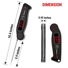 Dimensions of Thermometer