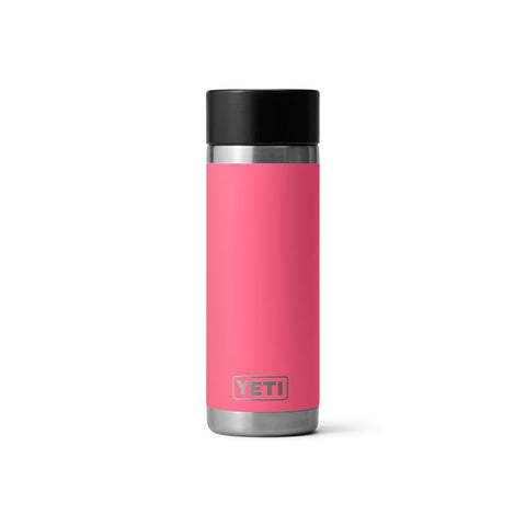 Yeti Rambler 18 oz Bottle with HotShot Cap in tropical pink