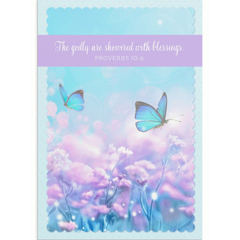 Boxed Cards Anniversary Butterflies U0063
