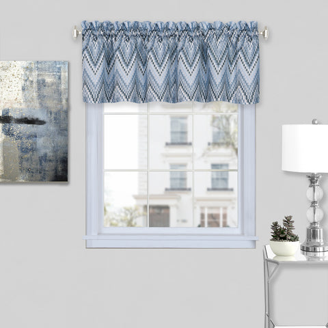 Avery ice blue curtains