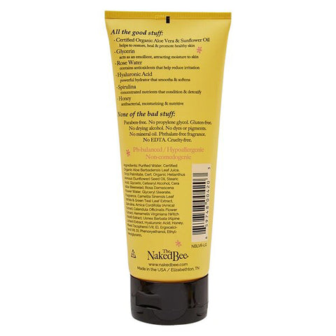 Back of the lotion