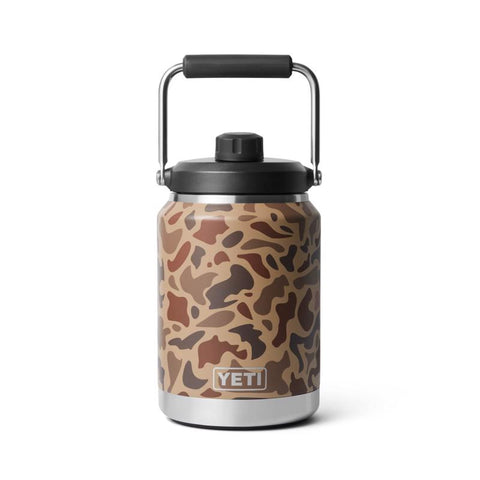 Wetlands Camo YETI Rambler Half Gallon Water Jug