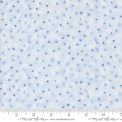 white, Winter Chill Collection Starry Night Cotton Fabric 48107