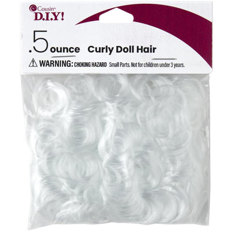 White doll hair