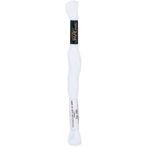 White embroidery floss
