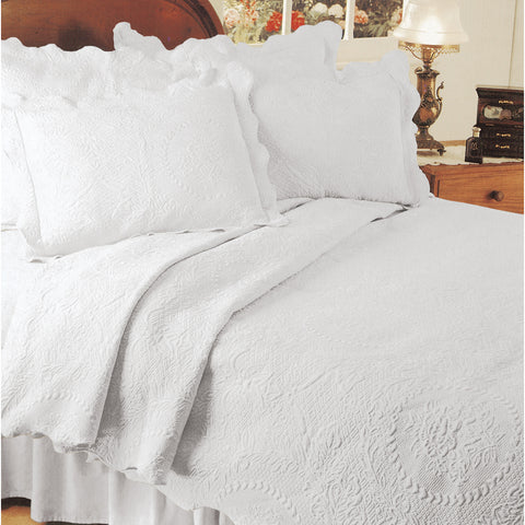 White coverlet