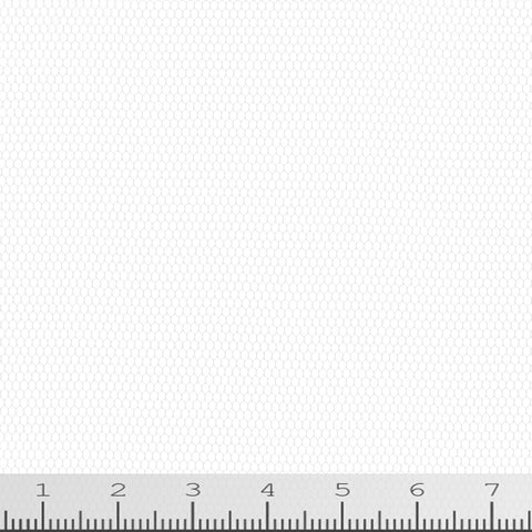 White mesh netting