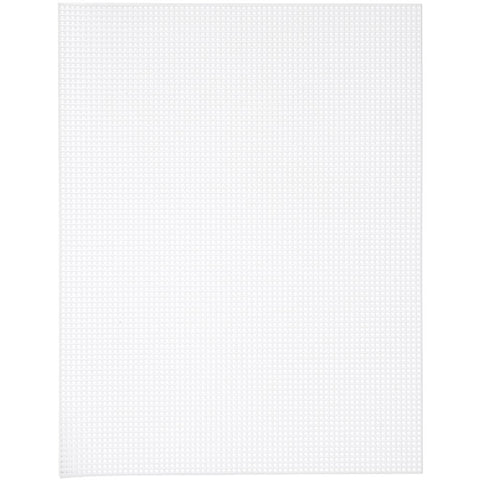 White Plastic canvas