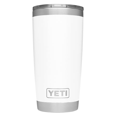 White Rambler Travel Mug