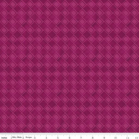 wine, Come Let Us Adore Him Collection Diagonal Plaid Cotton Fabric C16313