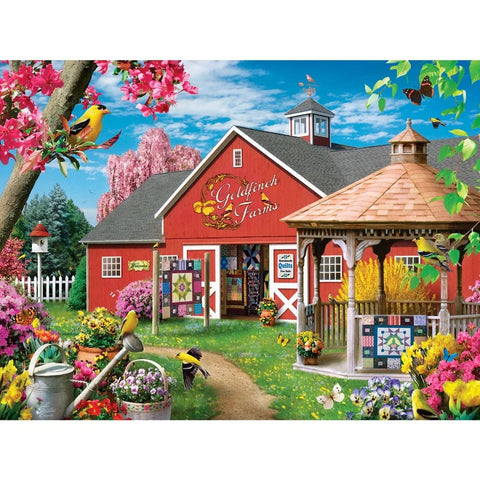 Memory Lane - Goldfinch Farms 300 Piece EZ Grip Jigsaw Puzzle 32347