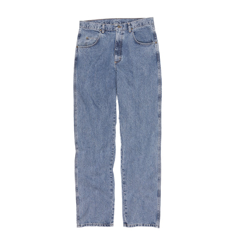 Blue wrangler jeans