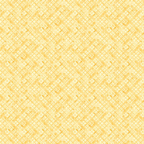 yellow, Sunlit Serenade Collection Plaid Cotton Fabric 40775