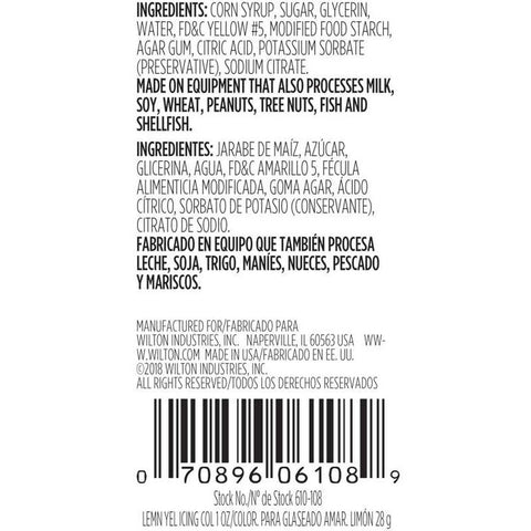 Yellow label