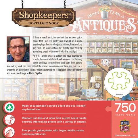 Shopkeepers - Nostalgic Nook 750 Piece Jigsaw Puzzle 32560