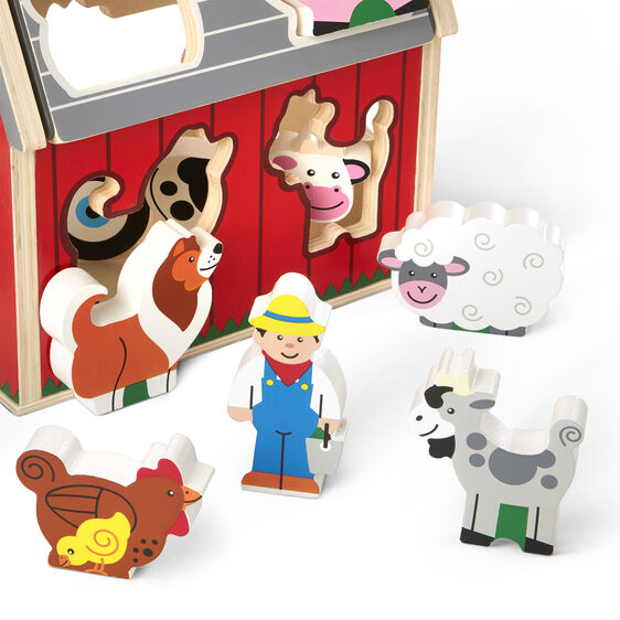 Melissa and doug wood sales barn