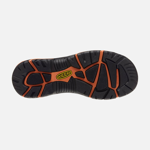 Keen Men's Braddock Low steel toe work shoe outsole