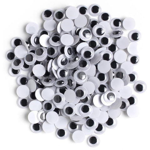 10mm wiggle eyes 190 count