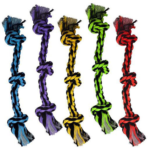 Knotted rope for dog