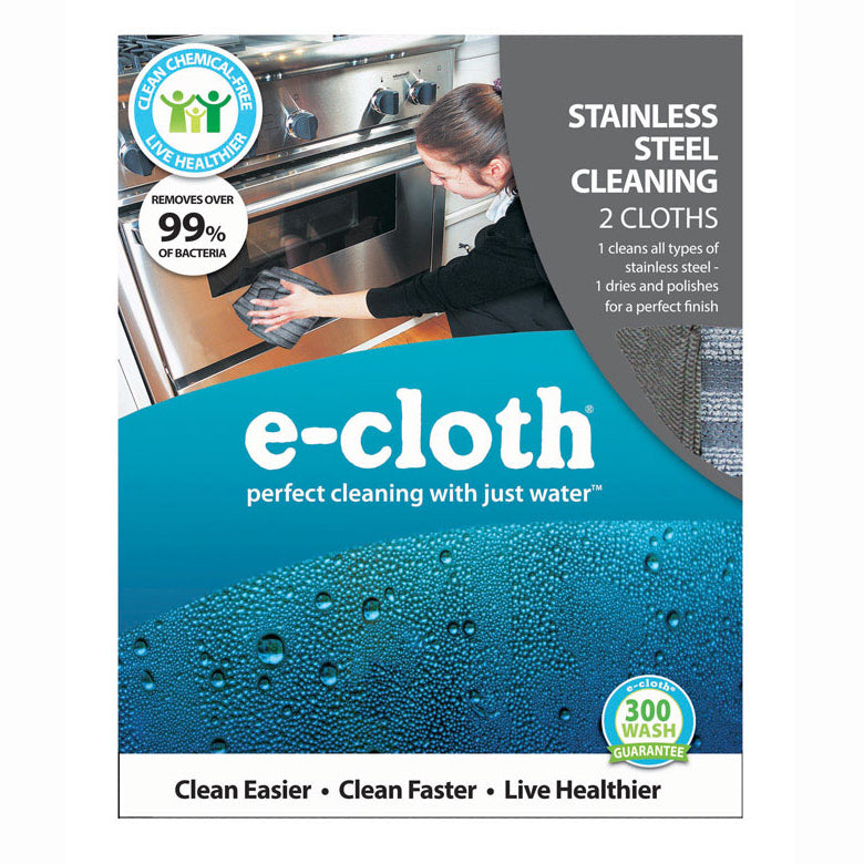 E-cloth Stainless Steel Cloth Pack 2 Piece 10617 – Good's Store Online