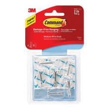 6-Pack Command Clear Plastic Wire Hooks 17065CLR