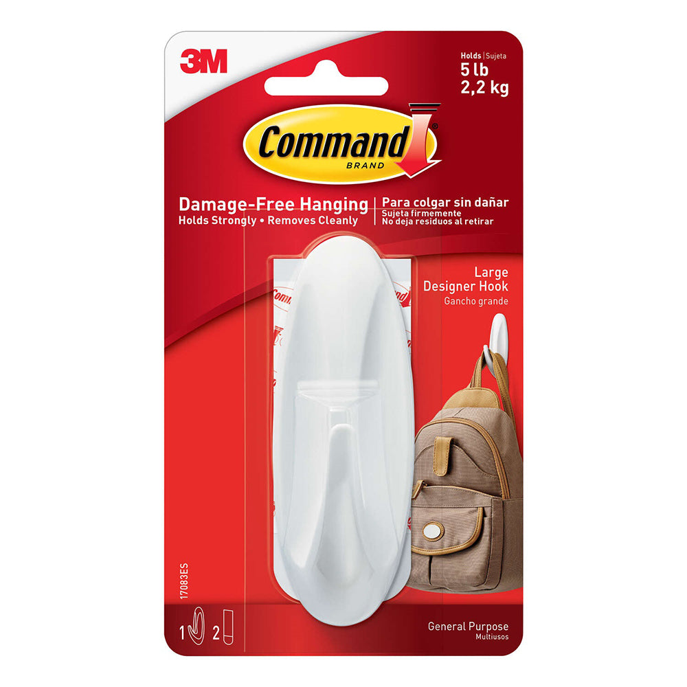 Command™ Small Designer Hooks 17082