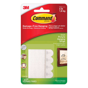 Command Small Picture Hanging Strips 1720