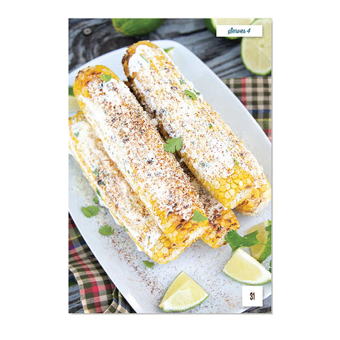 The Happy Camper Cookbook photo of grilled corn on the cob