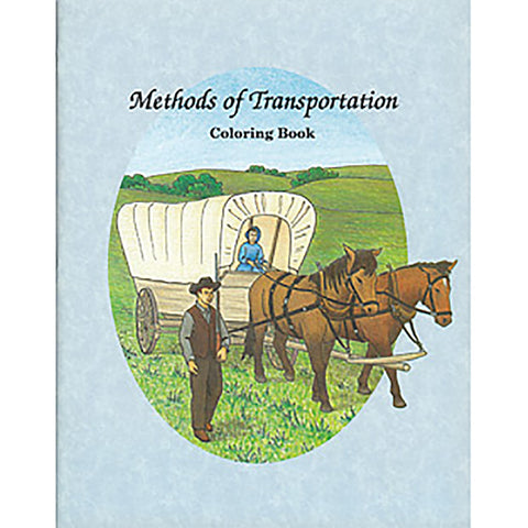 Methods of Transportation Coloring Book 2928
