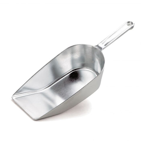 Flat Bottom Aluminum Scoop 30