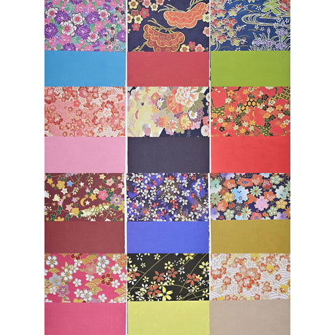 Washi Patterns and Their Solid Colors