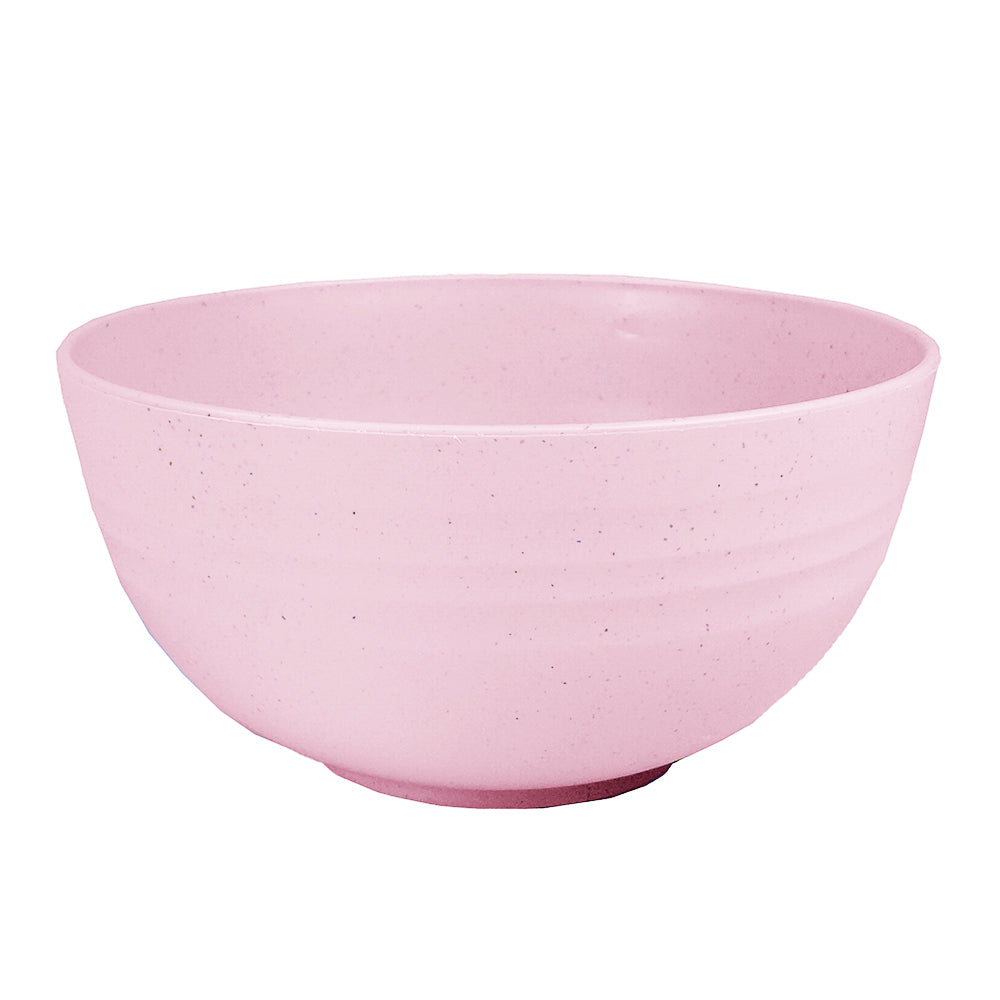 Plastic bowl CONNECT, set of 2 pcs, 890 ml, coral, Koziol 