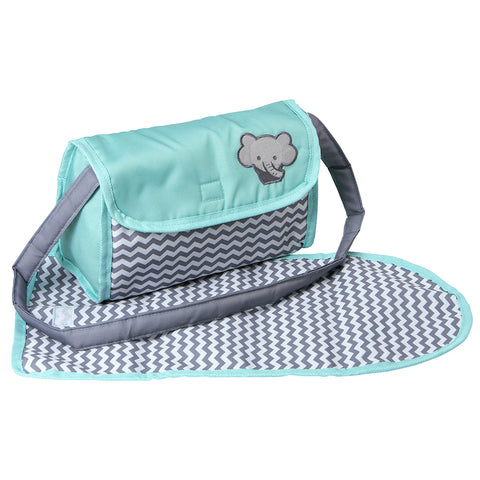 Doll diaper with elephant picture