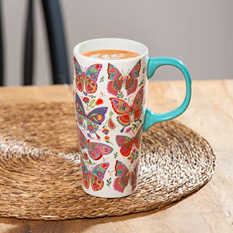 Butterfly Cup with Latte