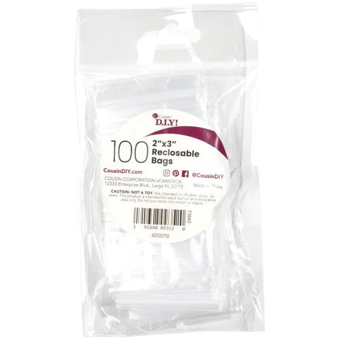 100-Pack Reclosable Bags 40000755