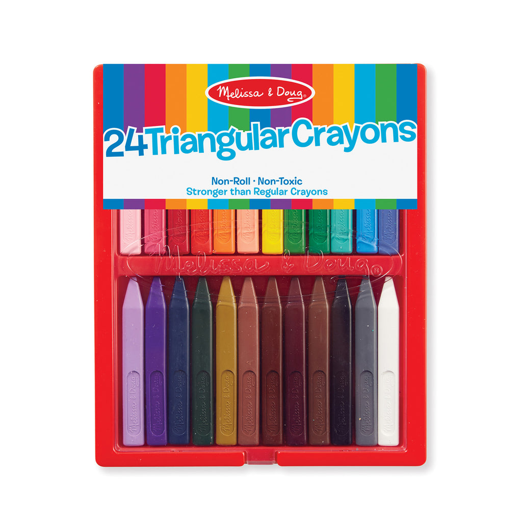 96 Packs Jumbo Triangular Crayons - Crayon - at 