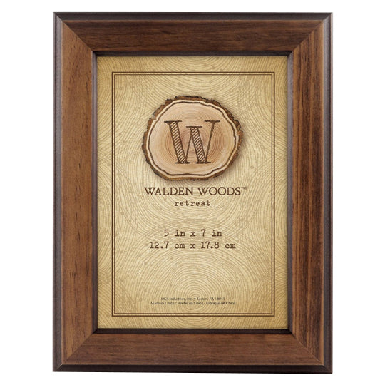 MCS Float Wood Frame, 16x20 for a 11x14 Photograph, Molding 3/4 Color: Walnut.