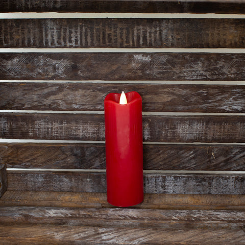 Red 6-inch candle