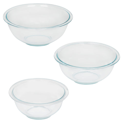 Pyrex 3pc Mixing Bowl Set 6001001