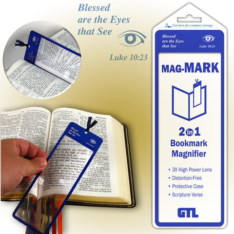 Mag-Mark Bookmark Magnifier 88188