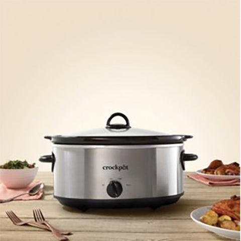7-Quart Stainless Steel Manual Slow Cooker 2131368