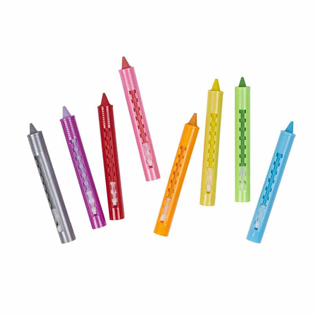 Bath Crayons 10 Pieces Ages 3+ Non Toxic Non Staining 