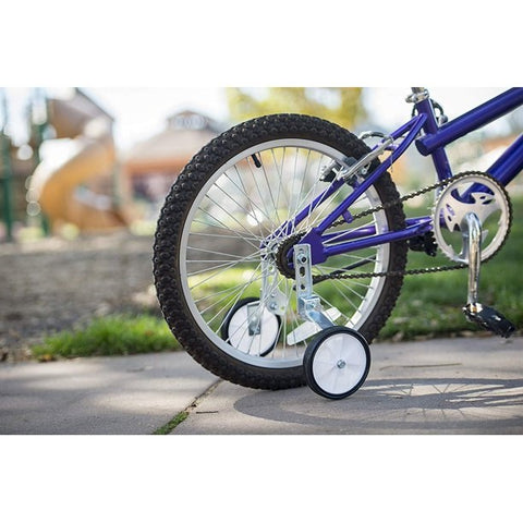 Training Wheels on Bicycle