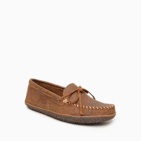 Minnetonka Men's Tarik Leather Moccasin