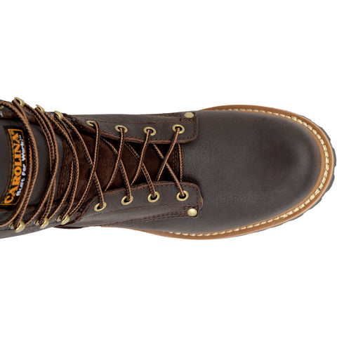 Carolina work boot, top view.
