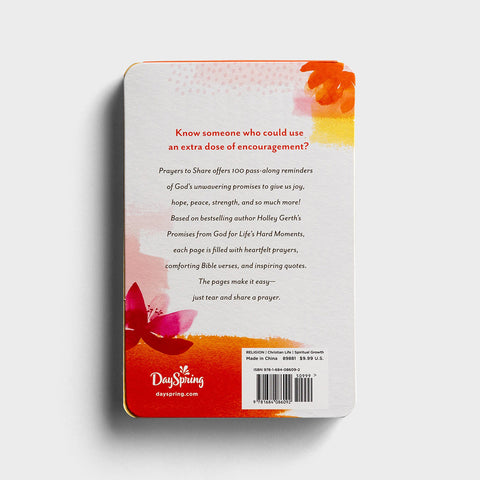 Pass Along Cards Back Cover