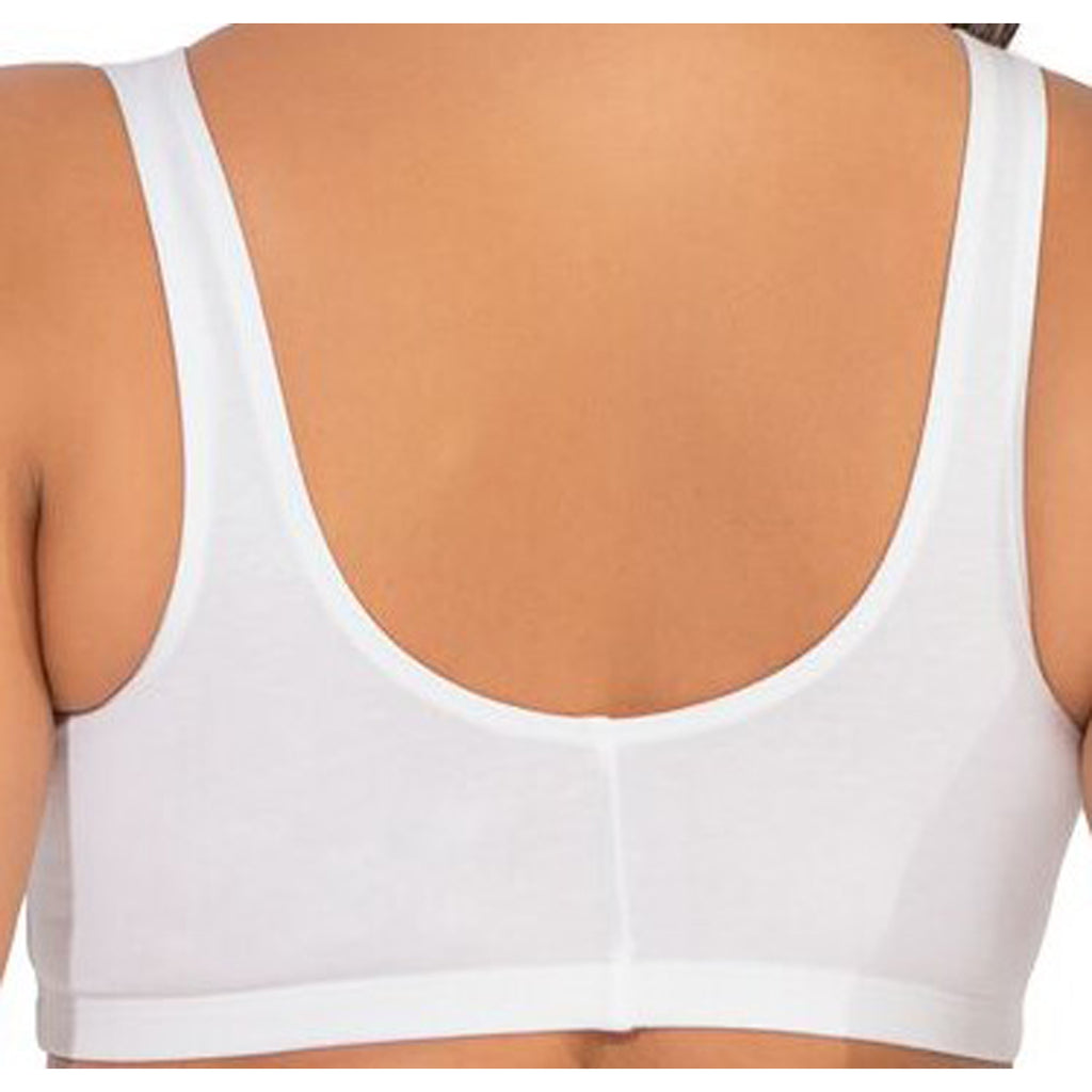 Fruit Of The Loom Women's Beyond Soft Front Closure White Cotton Bra 96014  – Good's Store Online