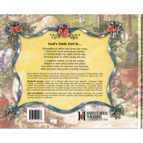 God�s Wisdom for Little Girls
Virtues and Fun from Proverbs 31 Back Cover
